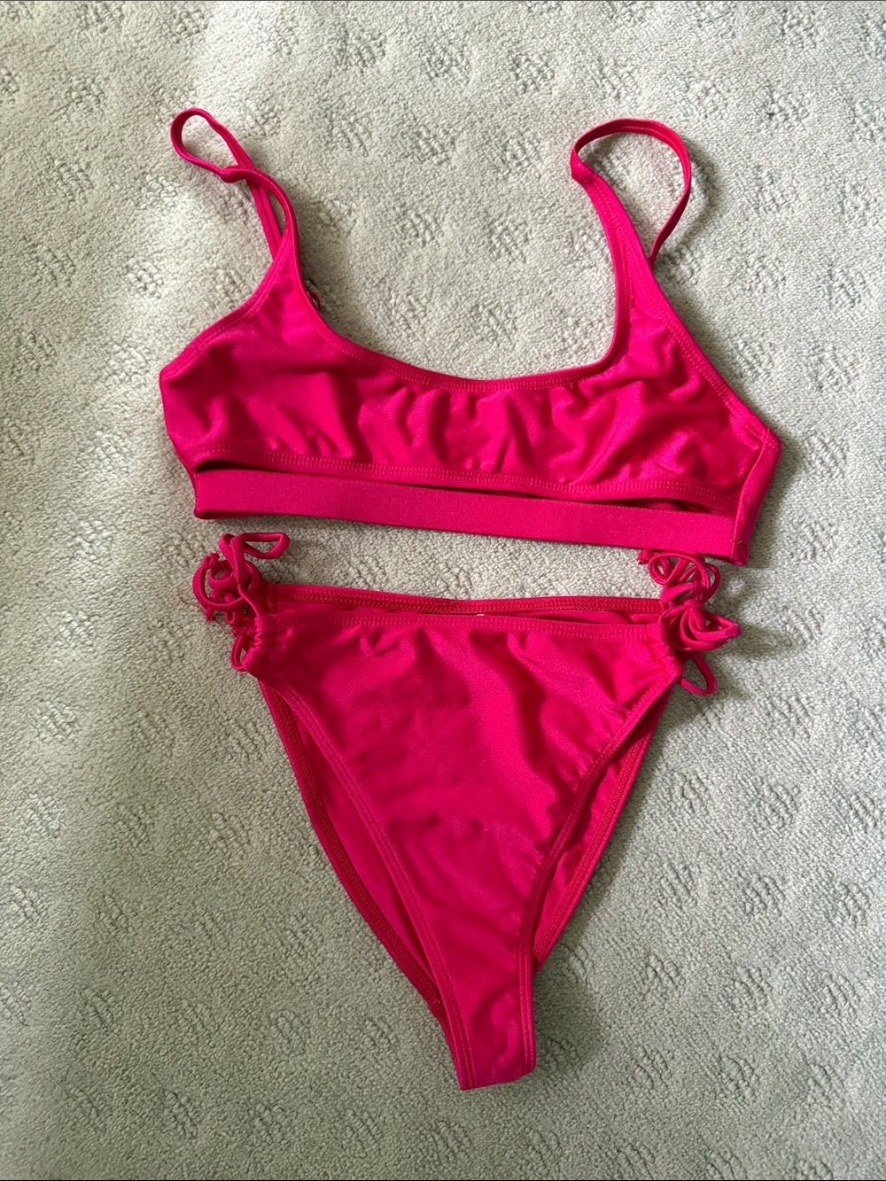 Dippin' Daisy's Hot Pink Bikini Set